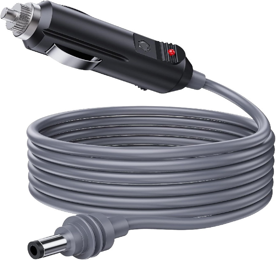 Starlink Mini Car Adapter, DC Power Cable，3M Starlink Mini Car Charger , 12V-24V Cigarette Lighter Adapter for Starlink Accessories, Waterproof 18AWG Car Power Supply for Trucks, Buses, Ships