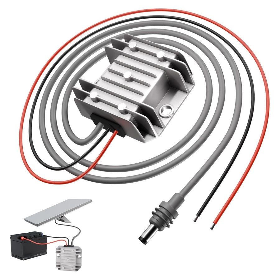 Starlink Mini 12V Adapter, Starlink Mini Power Supply 12/24V Step Up to 30V 3.5A Power Converter 9-28V Input Conversion Kit for Truck RV Marine