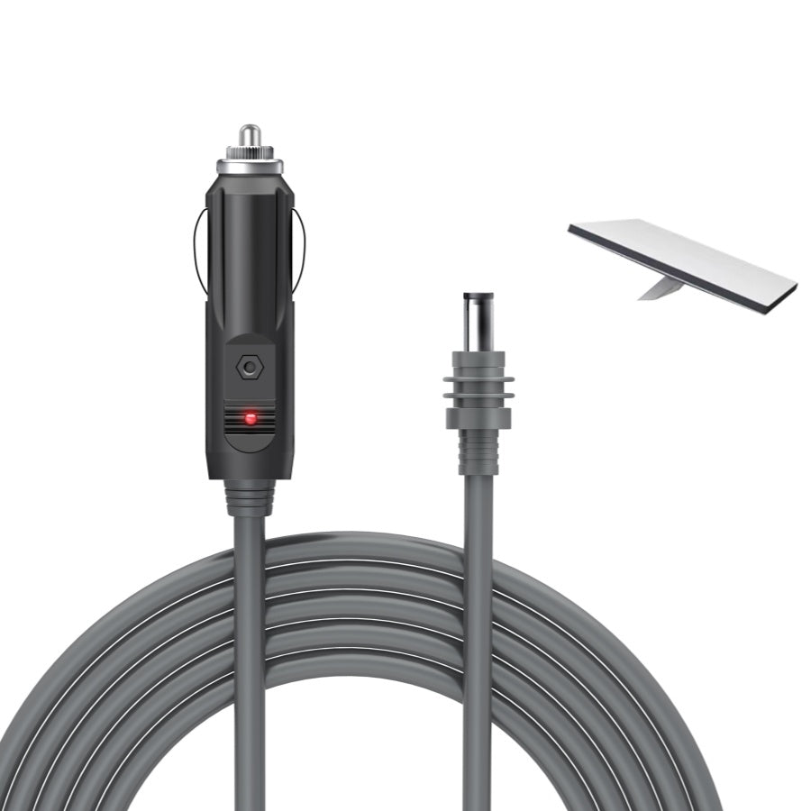 Starlink Mini Car Adapter, DC Power Cable，3M Starlink Mini Car Charger , 12V-24V Cigarette Lighter Adapter for Starlink Accessories, Waterproof 18AWG Car Power Supply for Trucks, Buses, Ships