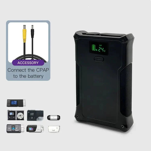 38000mAh  CPAP Battery Backup Power Bank for ResMed S9/S10/S11 AirSense/ Airmini