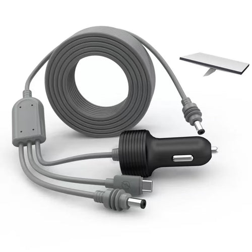 3 in 1 Starlink Mini Cable, 10FT/3M USB C/Car Charger/DC Male Power Cable Cord for Starlink Mini Starlink Replacement Cable, Waterproof & Durable Power Cable Accessories